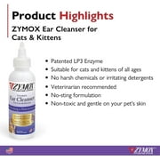 Zymox Enzymatic Ear Cleanser for Cats and Kittens 4 oz.