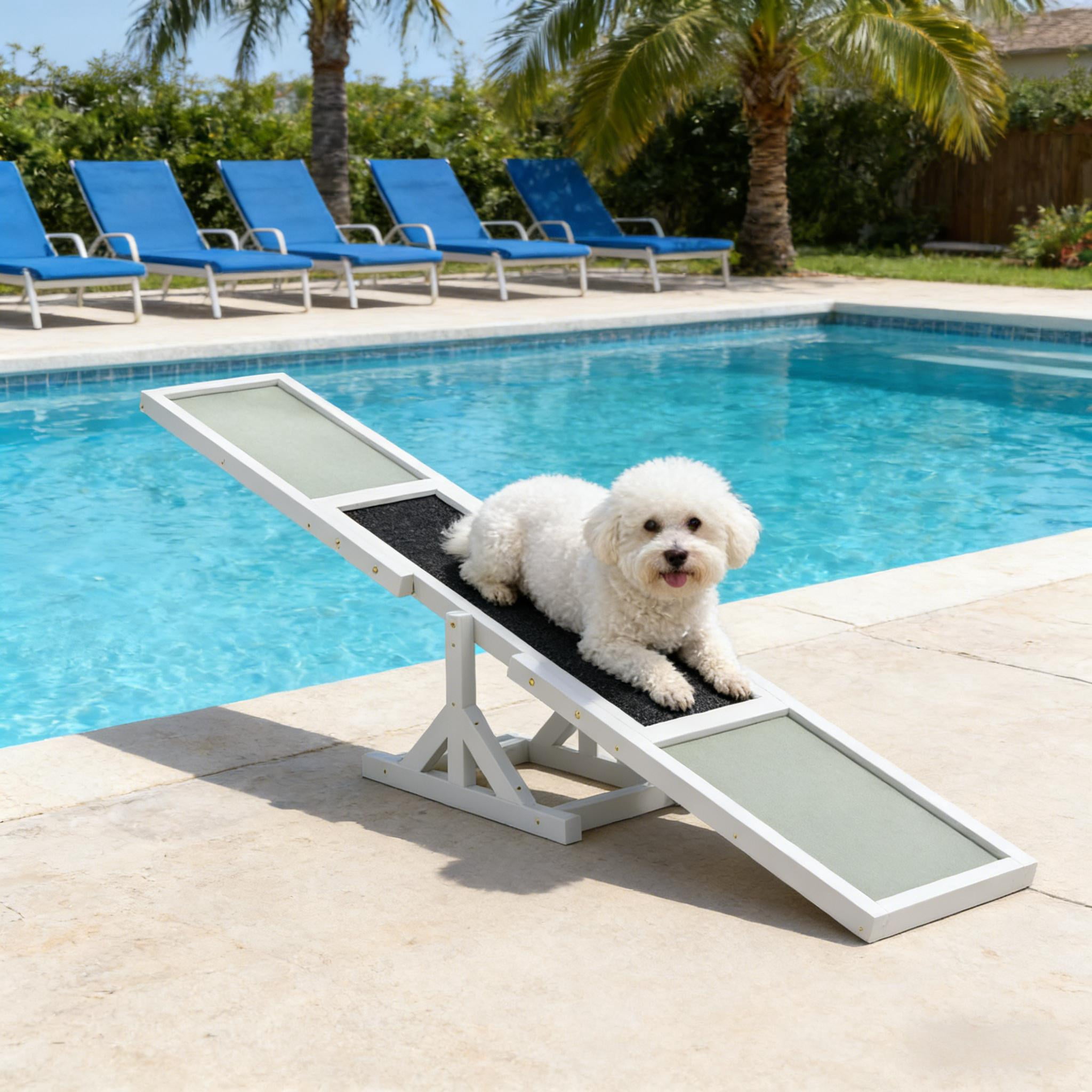 Pet Agility Seesaw, Wooden Agility Seesaw