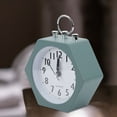 thumbnail image 6 of Silent Soft Wake Up Alarm Clock Kids Wake Up Clock Timer Digital Clock (Green), 6 of 9