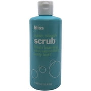 Bliss Super Slough Scrub Fresh Foaming Skin-Smoothing Body Buff, 16.4 Fl Oz