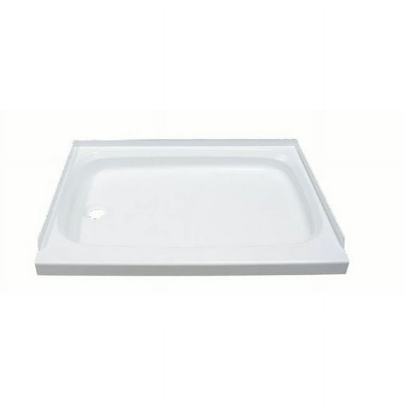 Lippert M6V-210379 24 x 40 in. Rectangular Shower Pan, White