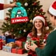 thumbnail image 4 of xihome Gorro navideño LED con diseño de Pap Noel iluminado, gorro de invierno de acrlico tejido para fiestas navideñas y proteccin para las orejas en climas fros, 4 of 6