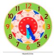 thumbnail image 3 of Tocadiscos Reloj de madera Montessori para niños Likrtyny juguete educativo libre de BPA, 3 of 3