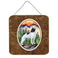 thumbnail image 1 of Rat Terrier Aluminium Metal Wall Or Door Hanging Prints - 6 x 6 In., 1 of 1