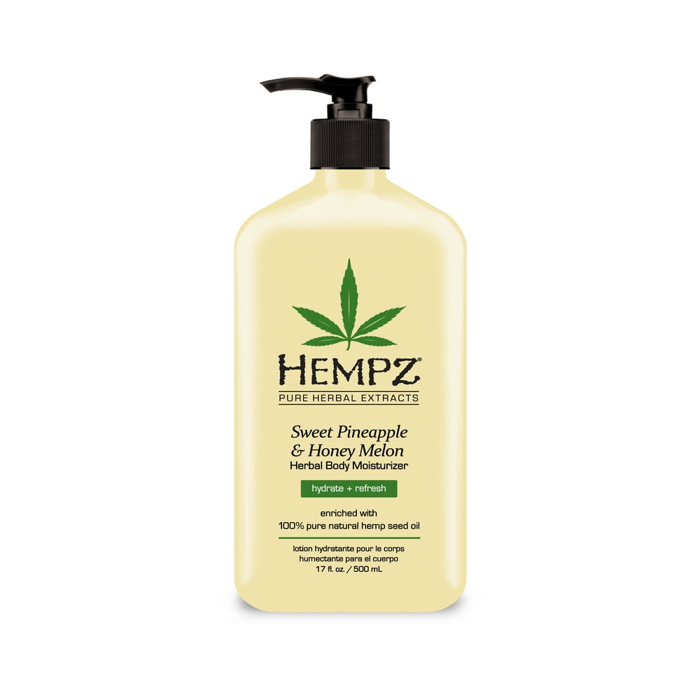 Hempz Sweet Pineapple & Honey Melon Herbal Body Moisturizer 17 oz