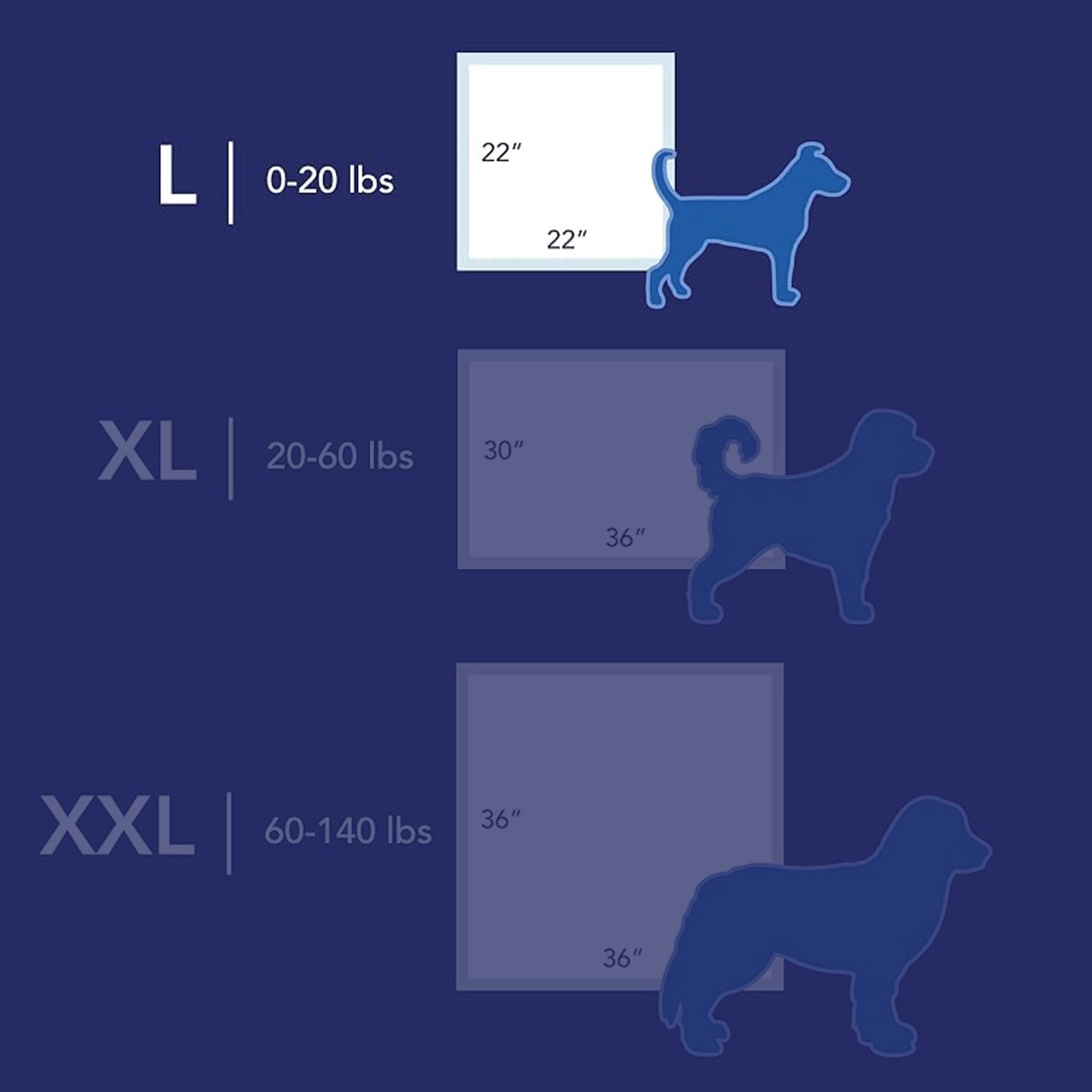 Scott Pet Guard Advanced Dog Pads - Dog Training Pee Pads for Puppies, Medium & Large Dogs - Up to 16 Hour Absorbency with Odor Control - Softest Quilted Dog Pee Pads - Large - 22" x 22" - 100 Pack
