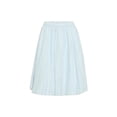 thumbnail image 3 of Biezeib Women Bubble A-Line Skirt Casual Summer Solid Color Elastic Waist Midi Skirt for Beach Vacation Club Streetwear, 3 of 6