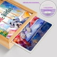 thumbnail image 4 of Watercolor Hello Winter Schnauzer Chill Christmas Welcome Acrylic Plaque with Wood Photo Frame Box Miniature Schnauzer Dog Lover Light Box - 00016, 4 of 5
