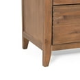 thumbnail image 2 of GDF Studio OkiOki Coastal Acacia Wood 3 Drawer Dresser, Light Brown Glaze, 2 of 9
