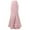 Pink, variant on USSUMA Women'S Skirts Midi Skirt Solid Color Fishtail Ruffles Tie Mid-Calf Skirt Vintage Skirts Lightweight Skirt School Online Shopping Pink Skirt for Women Polyester XXXL