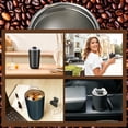 thumbnail image 6 of 12.6 oz Travel Coffee Mug Stainless Steel Vacuum Cup, Leak Proof Reusable Double Walled Coffee Tumbler for Iced and Hot Drinks Black, 6 of 6