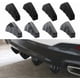 thumbnail image 3 of For Buick Encore 20132019 Rear Spoiler Bumper Diffuser Lip, 4Pcs Carbon Fiber, 3 of 5