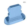 thumbnail image 2 of Methold 4Pcs Mobile Phone Stopper Dust Proof USB Protection Anti-dust Cap Micro Charging Port Replacement for 13/Mini/Pro/Pro Max Cables de audio/vídeo Azul claro, 2 of 4