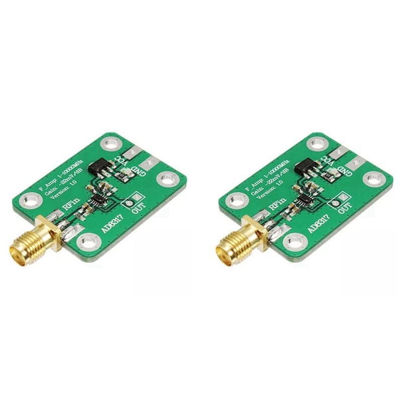2X AD8317 High Speed Logarithmic Detector RF Log Detector RF Signal Log