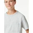 thumbnail image 7 of Free Assembly Boys 2-Pack Garment Washed Graphic T-Shirts, Sizes 4-18, 7 of 7