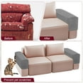 thumbnail image 4 of Fundas para brazos de sofá Uxcell para reposabrazos de 17.71 a 20" Longitud Antideslizantes Estirables [Gris Claro], 4 of 7