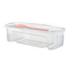 Microwave Cooker With Lid & Built-In Strainer-No More Messes, Waiting For Water To Boil, Or Sticky Noodles-Perfect Pasta Every Time,Pasta Cooker,Clear