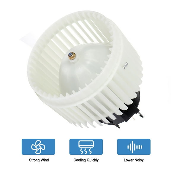 ECCPP HVAC Plastic Heater Blower Motor w/Fan Cage fit for 2005-2010 for Chevrolet Cobalt /2006-2011 for Chevrolet HHR /2007-2009 for Pontiac G5