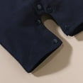 thumbnail image 2 of Gerichy Baby Boys Gentleman Romper One Piece Short Sleeve Bowtie Outfit Formal Wear Tuxedo Suit, 2 of 6