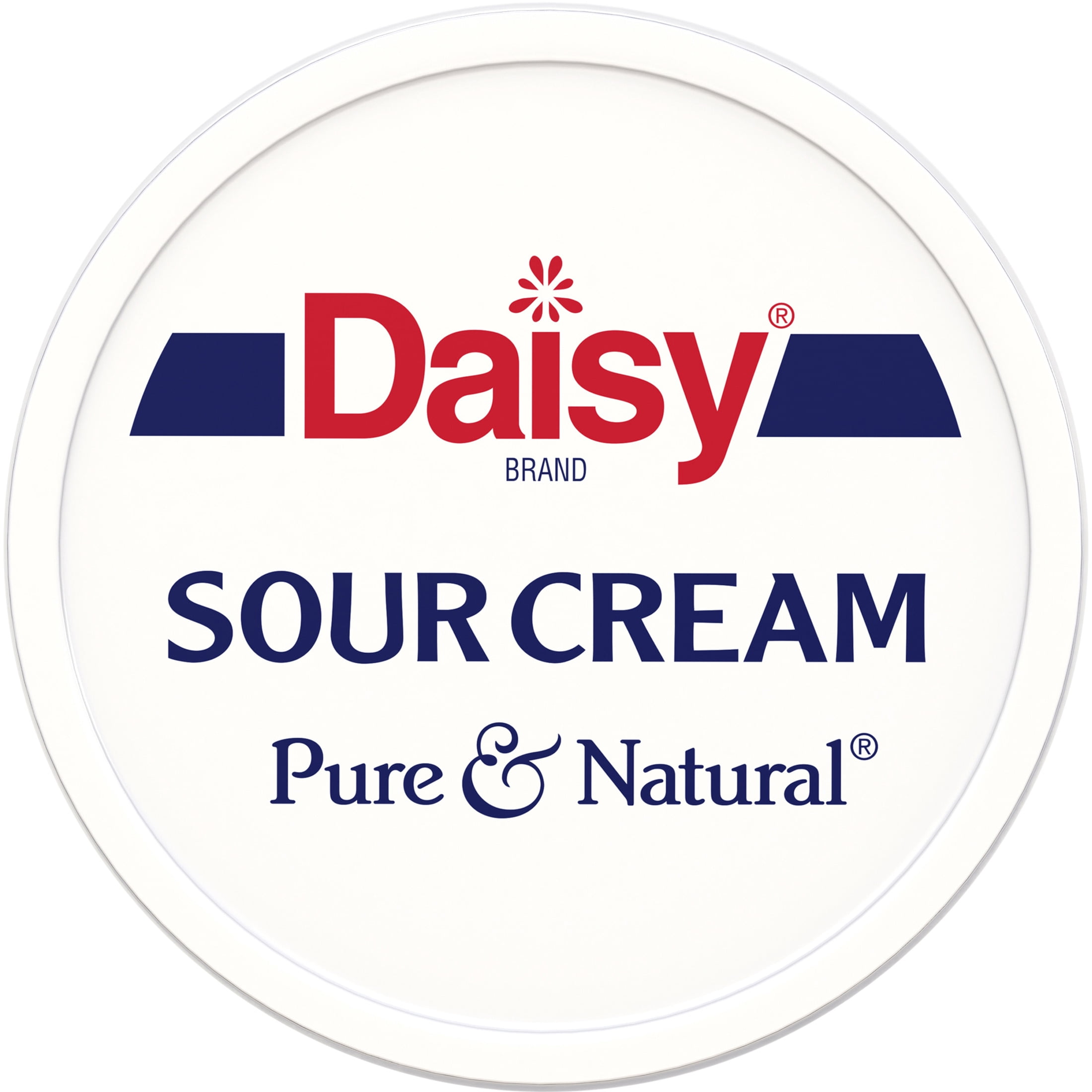Daisy Pure and Natural Sour Cream, 8 oz Tub (Refrigerated)