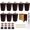 8sets-4inch, variant on Furniture 4sets 4inch Dark Brown Square Wood Replacement