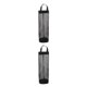thumbnail image 2 of Injueey Soporte para bolsa de comestibles, dispensador inferior de almacenamiento colgante de gran capacidad, puerta trasera de nailon, organizador de Negro 2piezas Injueey CBP285010, 2 of 5