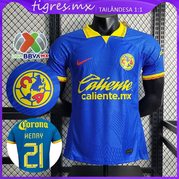 2023-24 Edición Del Jugador De Club America Visita Jugador Match Jersey