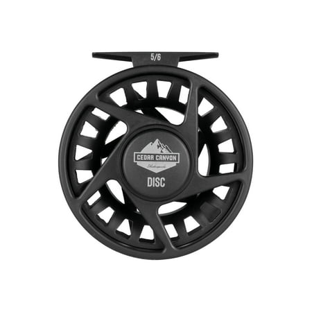 Shakespeare Cedar Canyon Disc Fly Reel Size 5/6 Disc Drag Fly Fishing Reel