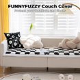 thumbnail image 2 of Pet Couch Covers for Sofa, Couch Covers for Dogs Washable Dog Couch Cover Protector Cream-Colored Furniture Sofa Covers for Dog Handmade Pure Cotton Pet Bed Mat (Grayish Blue, 27.6"×70.9"), 2 of 7