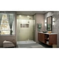 thumbnail image 5 of DreamLine Unidoor-X 56-56 1/2 in. W x 72 in. H Frameless Hinged Shower Door in Brushed Nickel, 5 of 13