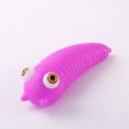 thumbnail image 2 of Gusano Antiestrés Juguete PVC Squeeze Stress Relief Juguetes para niños Regalos (Púrpura) Likrtyny Para estrenar, 2 of 7