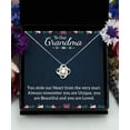thumbnail image 2 of Grandma Gift From Grandchildren, Birthday gift for Grandma, Mothers Day Gift for Grandma, Love Knot Gift necklace, Necklace For Grandma, 2 of 7
