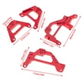 thumbnail image 5 of Control remoto Soporte de choque Monte Torre Montaje Soporte Modelo de Crawler Montaje de vehículo Reemplazo para Axial SCX24 III AXI03007 ROJO sidaley FN001259-01, 5 of 5