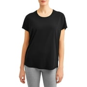 Athletic Works Women's Athleisure Everwhere Short Sleeve Wrap Back T-Shirt
