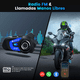 thumbnail image 4 of Intercomunicador Audífonos BLOOSOM Bt5.1 para casco 1500m IP67 FM negro/azul, 4 of 4