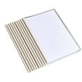 thumbnail image 2 of Tnobhg 10 Pcs Clear Report Covers with Sliding Bar A4/Letter Paper No Punching Required Thickened Drawbar Folder, 2 of 8
