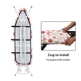 thumbnail image 4 of HELLHERO Iron Dust Cover Elastic Edge 15x54 Inch Replacement Anti-Slip Ironing Board Cover, Easter, 4 of 5