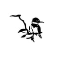 thumbnail image 1 of Estaca para pájaros de jardín, arte en metal, adorno para jardín al aire libre, para cama., 1 of 3