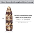 thumbnail image 5 of HELLHERO Ironing Board Covers Non-Slip Replacement Hook and Loop Ironing Board Cover Polyester Fiber Fabric for Friends Warm Tribal Style, 5 of 5