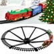 thumbnail image 4 of Navidad Juguetes eléctricos Decoración del árbol de Navidad la vía del tren Vagón de ferrocarril con sonido y vagón de tren ligero, 4 of 8