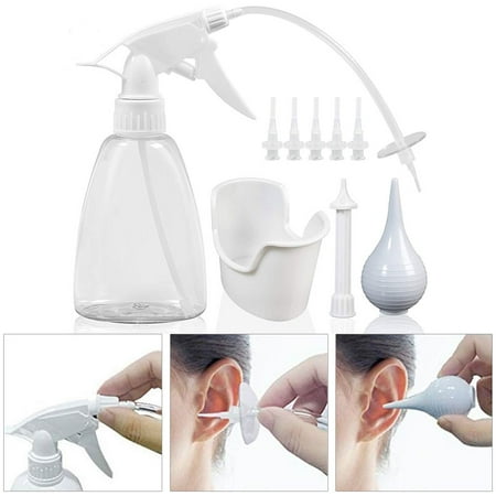 Ear Wax Removal Tool Reusable Ear Cleaner Tool Ear Irrigation Flushing ...