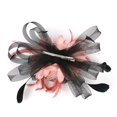 thumbnail image 5 of Baberdicy Women's Small Fascinator - Feather Netting Pillbox - Tea Party Formal Hat - Elegant Hair Accessory - Summer Wedding D,One Size, 5 of 8