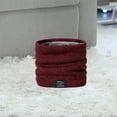 thumbnail image 3 of FOCUSNORM Cache-Cou Homme Hiver Style Tête Imprimé Lettre Chaud Mode Confortable Cache-Cou, 3 of 8