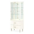 thumbnail image 2 of Michael Amini London Place Display Cabinet - Creamy Pearl, 2 of 12