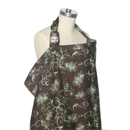 Bebe Au Lait Nursing Cover (Mint Chocolate)