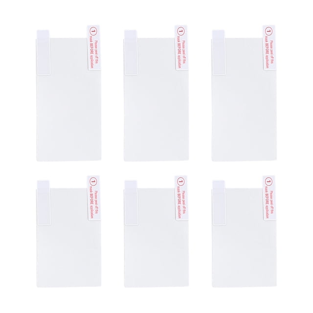 Game Console Screen Protector, Anti Glare 3 Set Anti UV Anti Scratch Game Console Top Screen Protector PET for Repairing