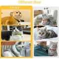 thumbnail image 4 of Reflective Cat Collar Breakaway with Bells, 2 Pack Girl Boy Pet Cat Collar Adjustable, 4 of 7