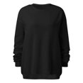 thumbnail image 5 of Admvng Sweatshirt for Women Fashion Casual Long Sleeve Ladies Loose Pocket Long Hoodless Sweatshirts Tops Blouse，Size S-2XL, 5 of 7