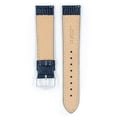 thumbnail image 3 of Hirsch Rainbow Bonded Leather Watch Strap - Blue - M - 16mm - Silver Buckle, 3 of 9