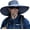 B1-shenhui, variant on 6" Wide Brim Sun Protection Hat Outdoor Unisex Bucket Hats for Hiking Beach Fishing Safari Garden Lawn Yard Work Kayaking